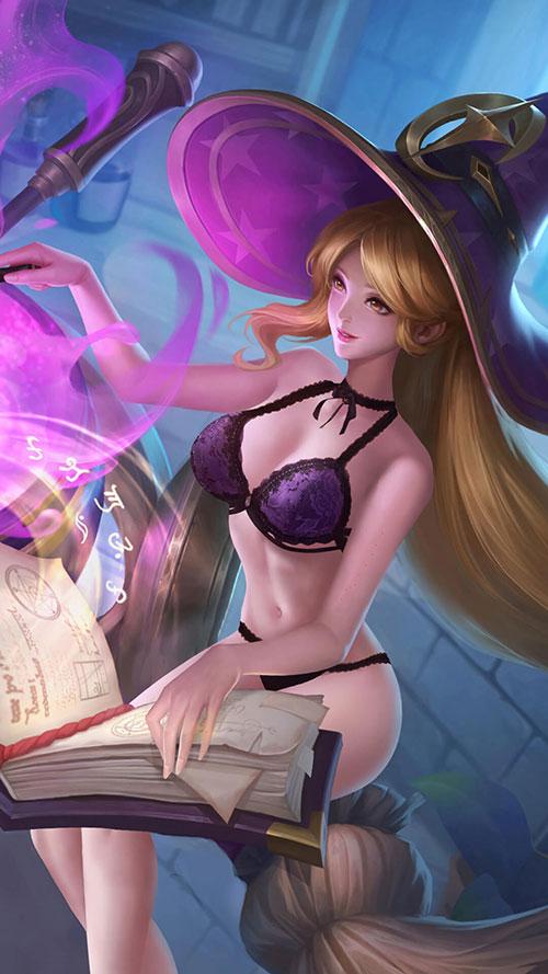女性角色去掉小内皮肤的
