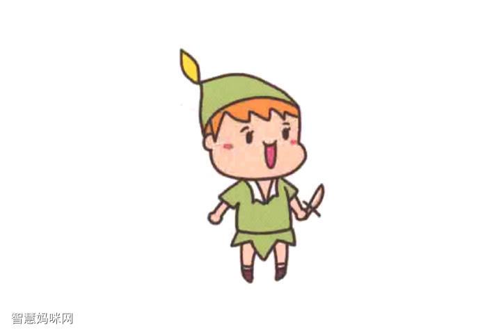 小飞侠彼得潘怎么画