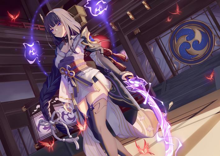 原神雷电将军触摸高清版