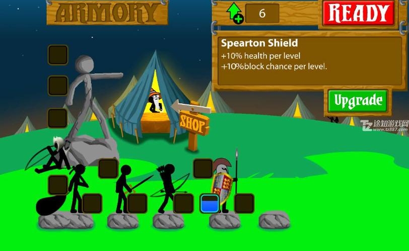 火柴人战争3绿色fm菜单精简版