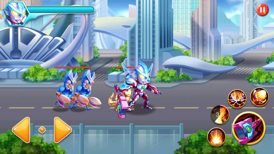 热血奥特格斗破解版