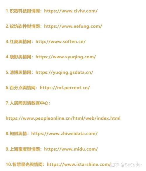 十8大免费的舆情网站经典版无广告