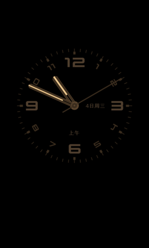 华为手机桌面时钟