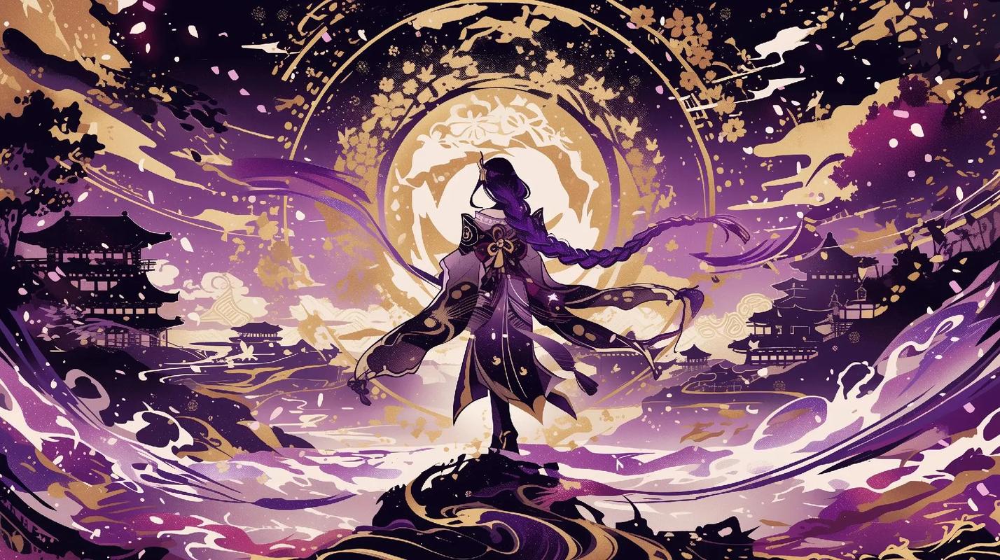 原神雷电将军触摸流鼻血版本