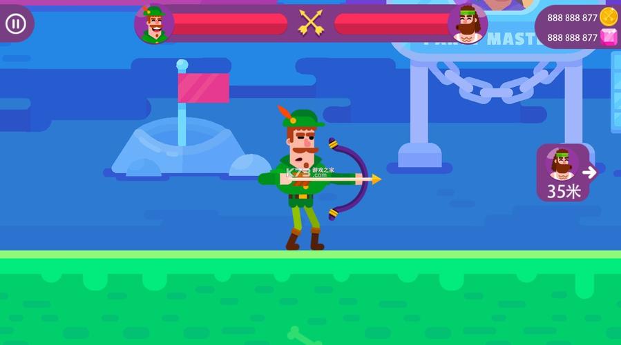 弓箭大师破解无限金币钻石版去广告版