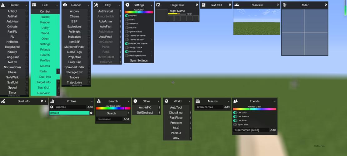 我的世界外挂辅助器带浮窗