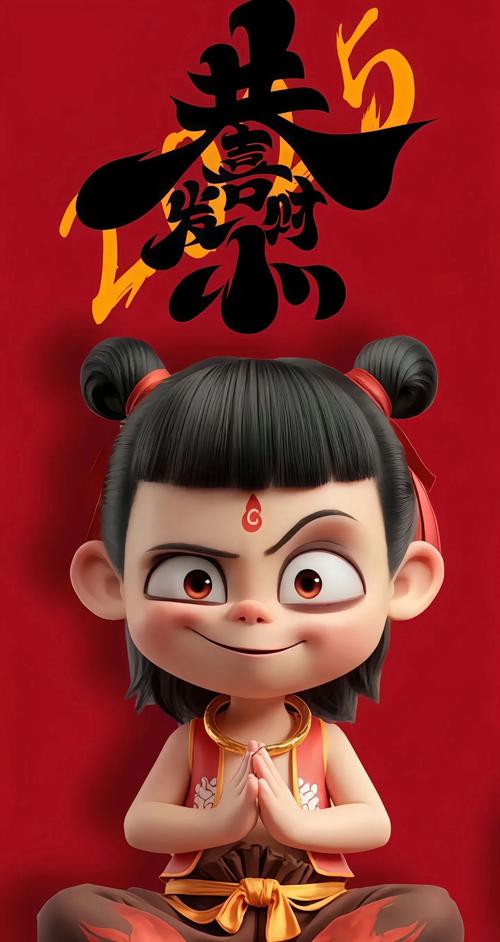 哪吒图片壁纸红包正版